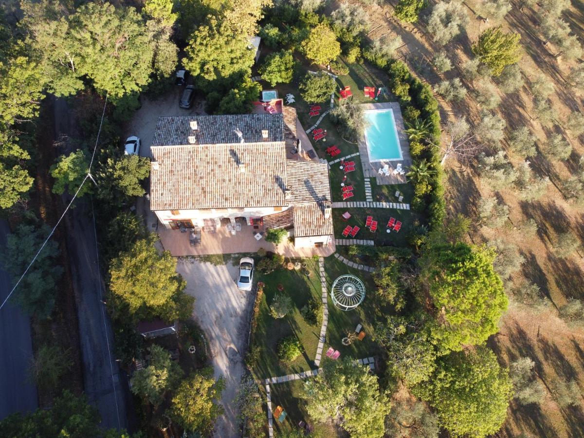 Agriturismo Corte Decia Saludecio Dış mekan fotoğraf