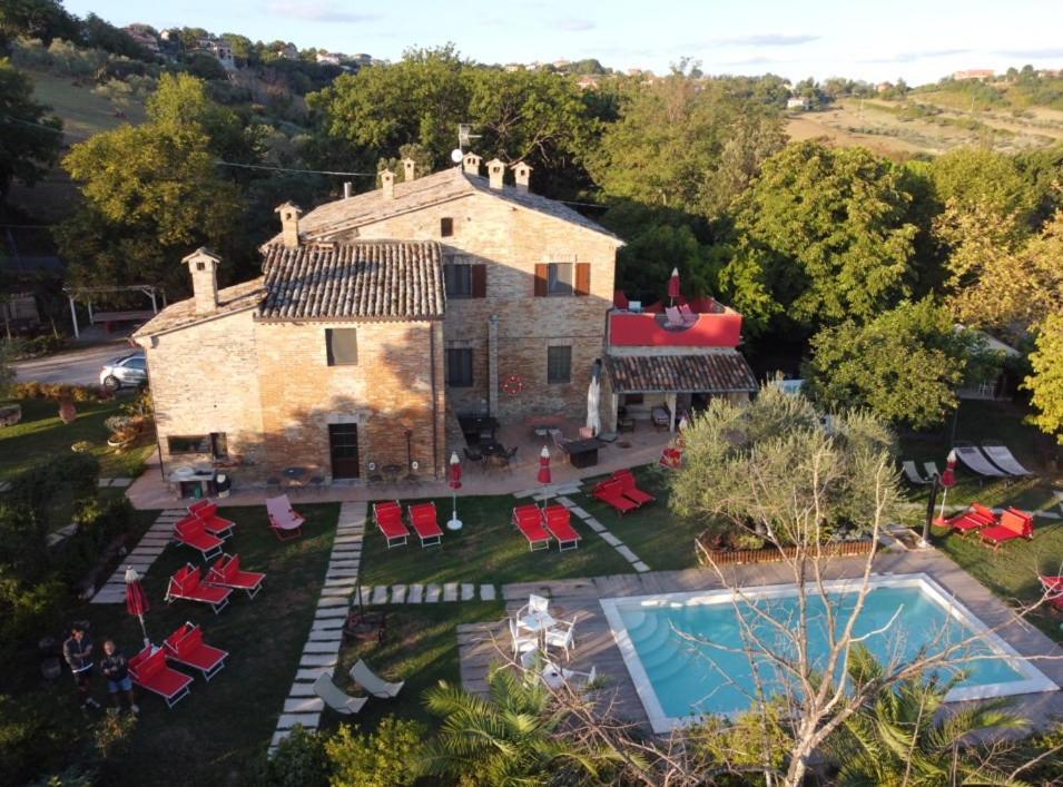 Agriturismo Corte Decia Saludecio Dış mekan fotoğraf
