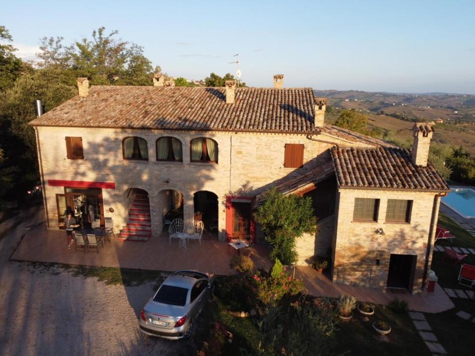 Agriturismo Corte Decia Saludecio Dış mekan fotoğraf