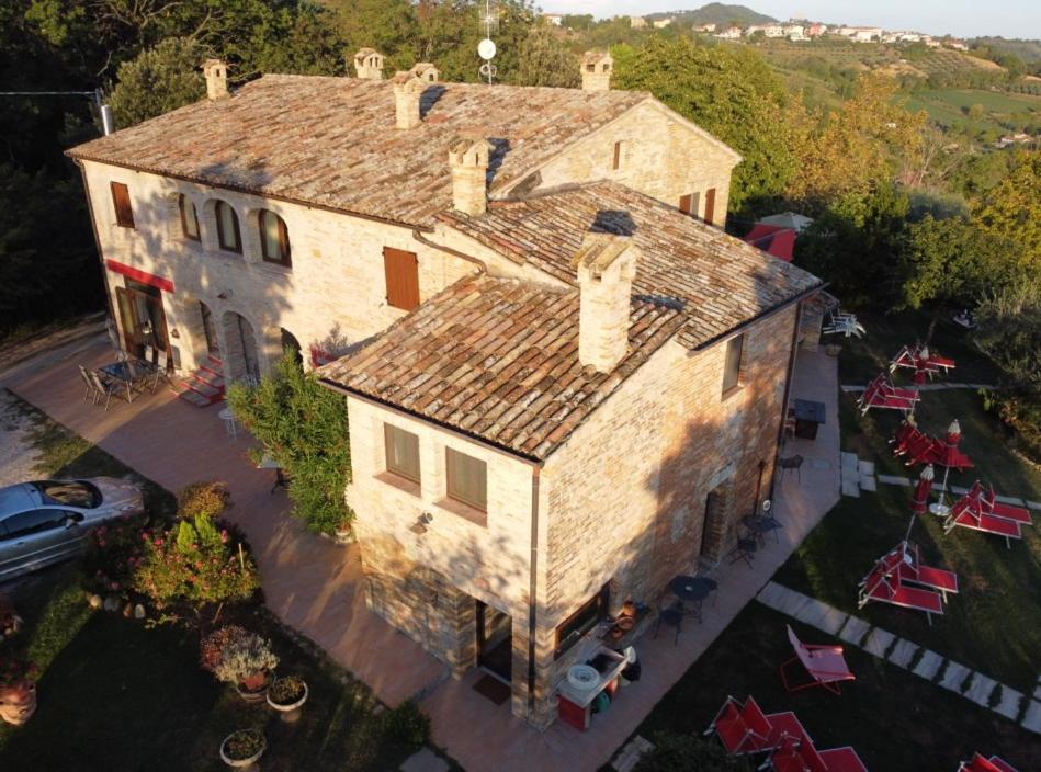 Agriturismo Corte Decia Saludecio Dış mekan fotoğraf