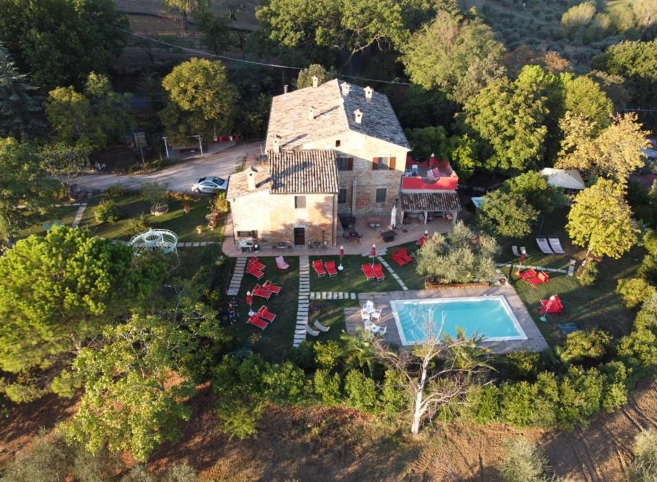 Agriturismo Corte Decia Saludecio Dış mekan fotoğraf